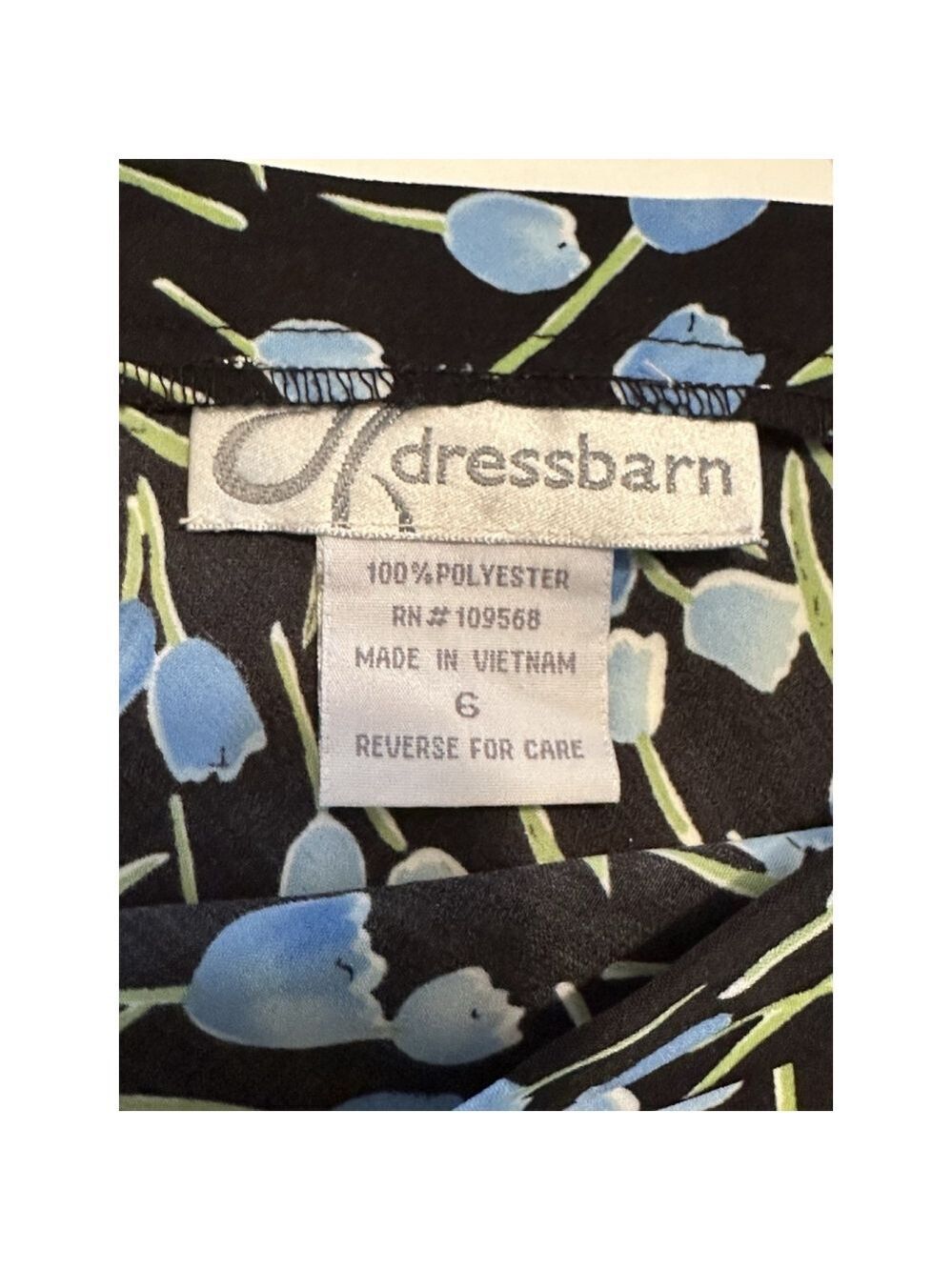 Dress Barn Skirt Side Zipper & Button Womens Size 6 Multicolor Summer Aline - Picture 7 of 17
